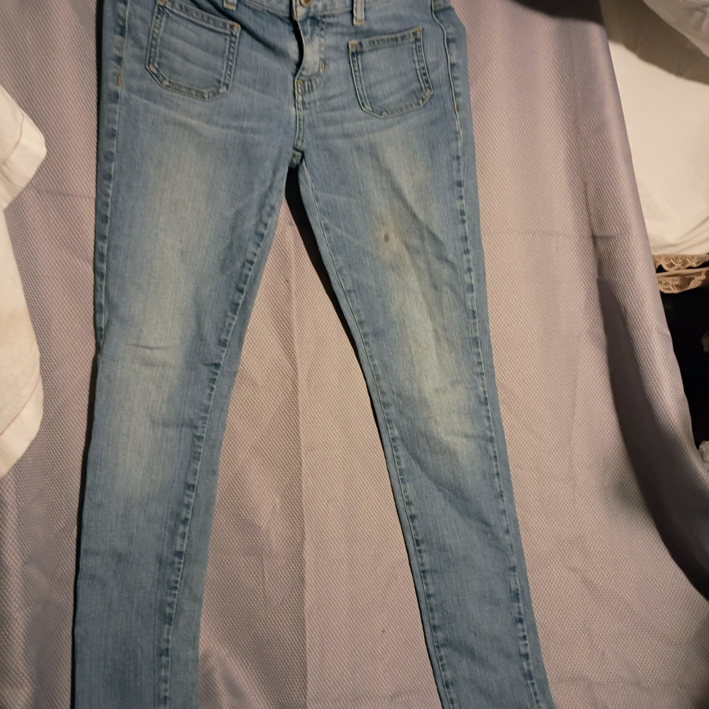 Guess Sky Blue Skinny Jeans